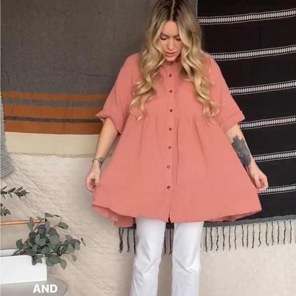 The Skinny - By Together - Baby Doll Tunic - Large - Picture 3 of 8